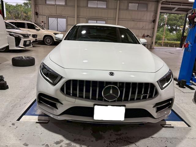 電動パーキングブレーキアクチュエータ交換 メルセデス・ベンツ CLSクラス 電装系修理