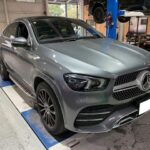 エンジンマウント交換　ベンツ　ＧＬＥ　167323　異音修理