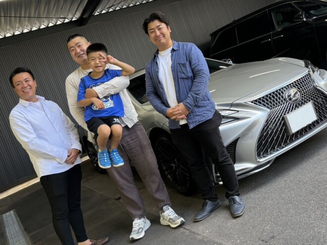 レクサス LS500h ご納車完了いたしました!!