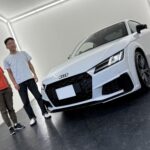 アウディ TTSクーペ　正規ディーラー車　ご納車完了致しました。