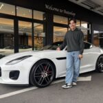 Fタイプ クーペ チェッカーフラッグ・エディションP340 特別仕様車 ご納車完了致しました。