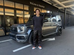 G63 正規ディーラー車 左ハンドル エクスクルーシブPKG ナイトPKGカスタム ご納車完了致しました。