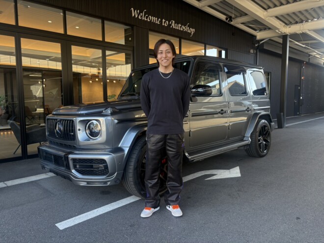 G63 正規ディーラー車 左ハンドル エクスクルーシブPKG ナイトPKGカスタム ご納車完了致しました。