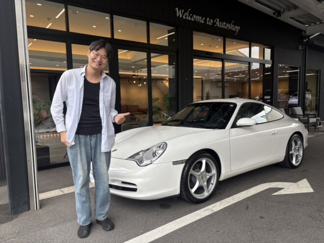 911カレラ(996型)後期 ミツワ自動車物 左ハンドル ご納車完了致しました。