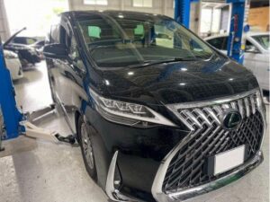 トヨタ　アルファード　車検　3.5 ExecutiveS 7人　サスペンション交換