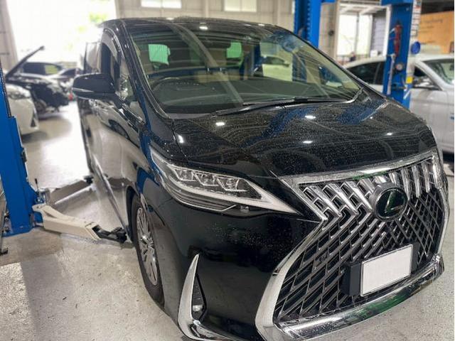 トヨタ アルファード 車検 3.5 ExecutiveS 7人 サスペンション交換