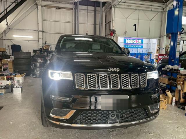 ジープ・グランドチェロキー　前後ドラレコ取付