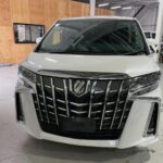 トヨタ　アルファード　前後ドライブレコーダー取付