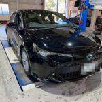 トヨタ　カローラスポーツ　スタッドレスタイヤ交換