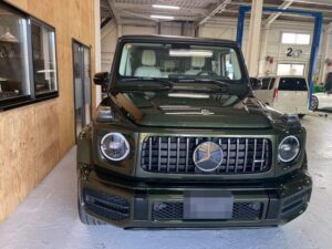 メルセデスＡＭＧ　Ｇクラス　カーナビ・ETC・ドラレコ取付