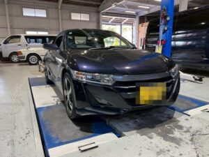 ホンダ　Ｓ６６０　吸排気系パーツ取付