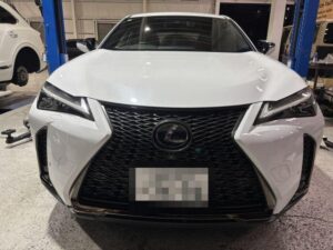 空気圧センサ交換 空気圧ID登録 TPMS レクサス UX250h MZAH10