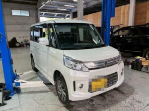 スズキ　スペーシア　車検整備　DBA-MK32S