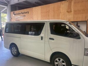 トヨタ　ハイエースバン　外装品・キャリア取付