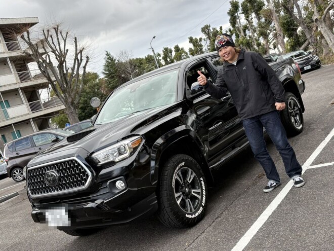 USトヨタ タコマ ダブルキャブ ロング TRDスポーツ　ご納車完了いたしました！！