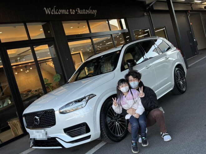ボルボ XC90 リチャージアルティメット T8AWD プラグインハイブリッド　ご納車完了いたしました！！