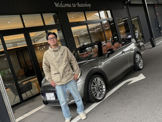 ミニ クーパーS コンバーチブル　ご納車完了いたしました！！