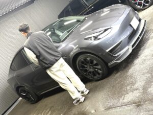 テスラ　モデルY　スタンダードモデル　ご納車完了致しました。