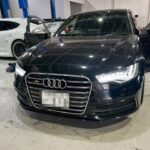 アウディ　Ａ６　ナビブラックアウト修理