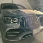 メルセデス・ベンツ　ＧＬＥ　ホイールリペア