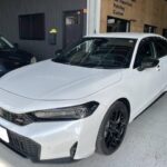 マフラー交換　ホンダ　シビック　SPOON　N1マフラー　吸排気系パーツ取付