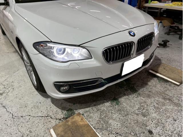 燃料ﾌｨﾙﾀｰ交換　ＢＭＷ　５シリーズ　エンジン関連パーツ交換