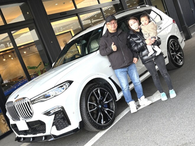 BMW X7 xDrive 35d Mスポーツ 正規ディーラー車 ご納車完了致しました。
