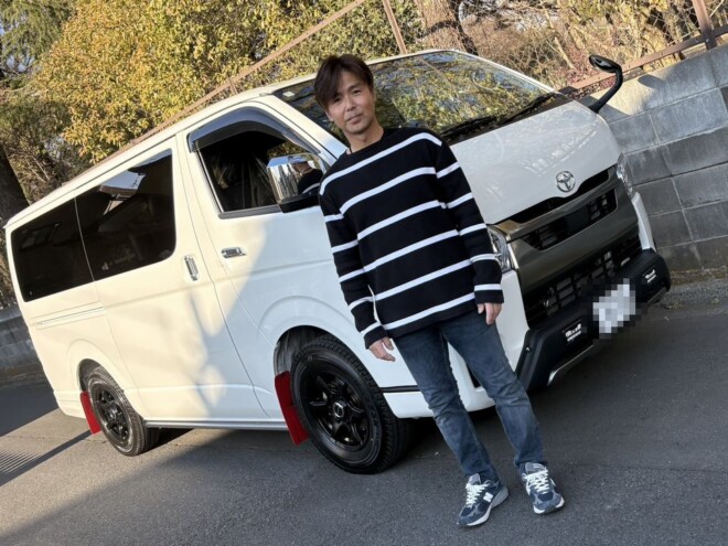 トヨタ ハイエース　DP-S　ご納車完了いたしました！！