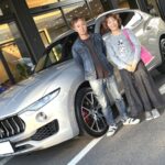 マセラティ レヴァンテ　正規ディーラー車　左ハンドル　シャンパーニュ　ご納車完了致しました。