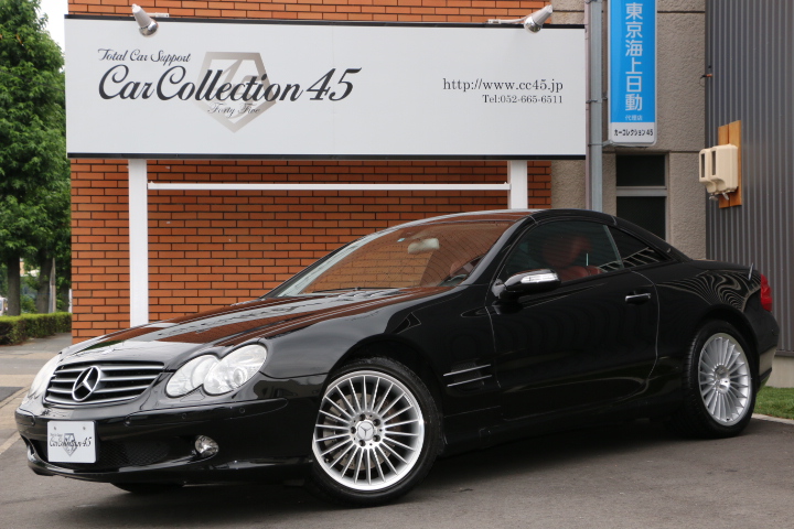 ベンツ Sl500 中古 オプシディアンブラック平成16年 外車の中古車専門店 カーコレ45