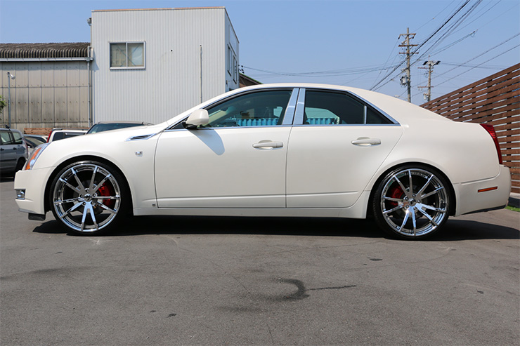 キャデラック CTS 中古 ホワイトダイヤモンド平成20年9月|【外車の中古 