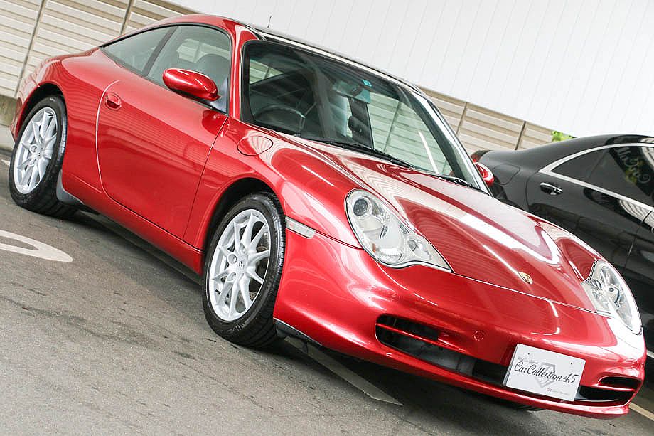 ポルシェ 911 996 タルガ 希少色 正規ディーラー車 ワンオーナー車 中古 オリエントレッド平成16年3月|【外車の中古車専門店】カーコレ45