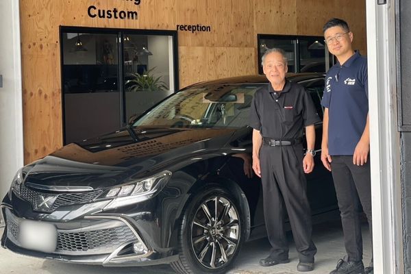 トヨタ マークX M様 オイル交換