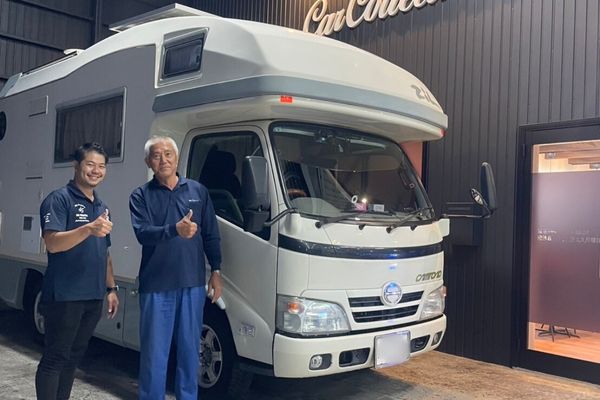 カムロード W様 サブバッテリーケーブル取付